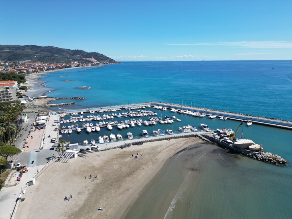 harbor Diano Marina, port, boats 